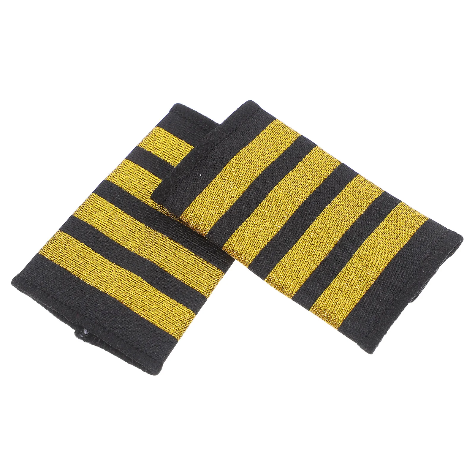 1 زوج الطيار الكتفيات الطيران الكتفية لوحات دائم موحدة القضبان لابتنائيات الطيران الطيران المدارس النوادي الكتفيات #5