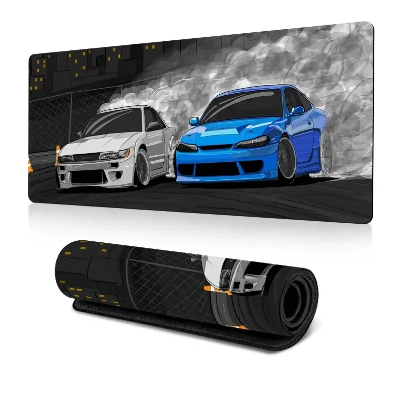 

Racing Technology Pattern Mouse Pad Large Gaming Keyboard cartoon MousePad Office Learning Mouse Mat Lock Edge Thicken Table Pad