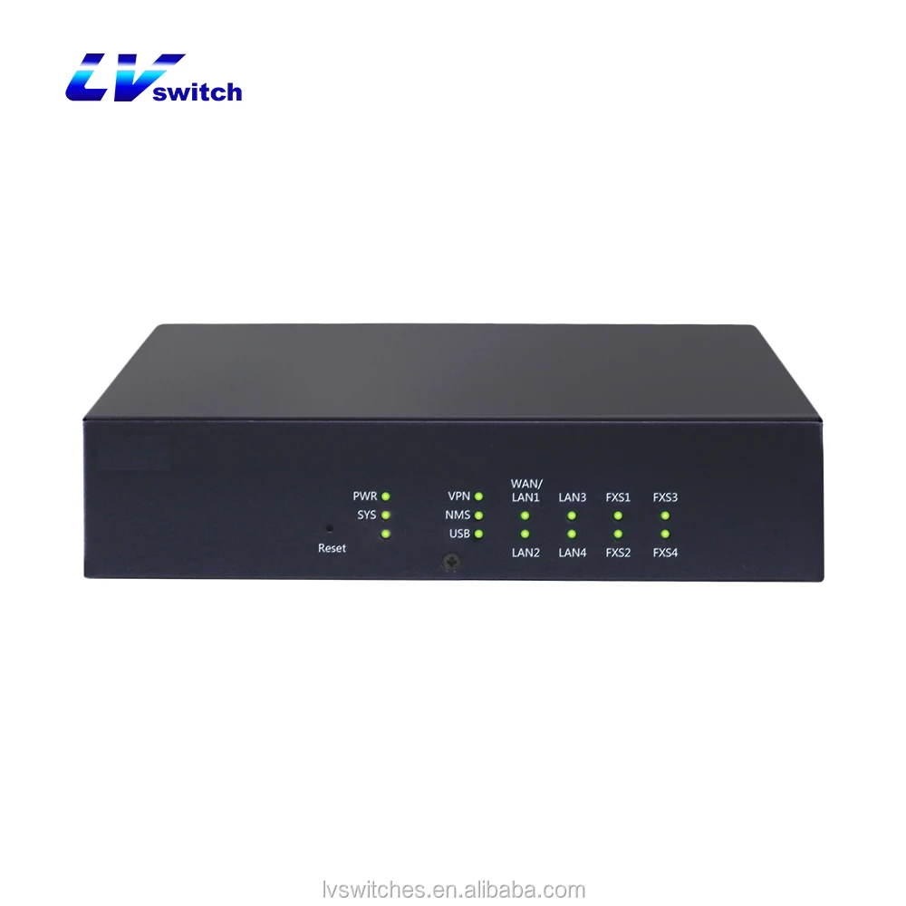 

China high quality Analog Telephone Adaptor Call center IAD gateway 4 FXS VoIP SIP Gateway for sale