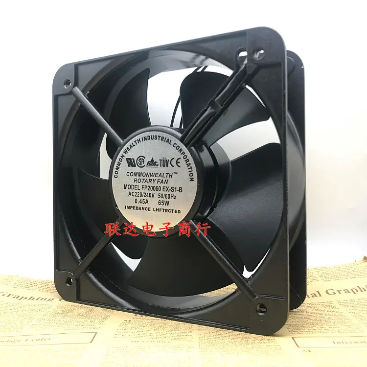New Sanxiexie FP-20060EX-S1-B 20060 Electrical Cabinet Cooling Fan for 220V 380V