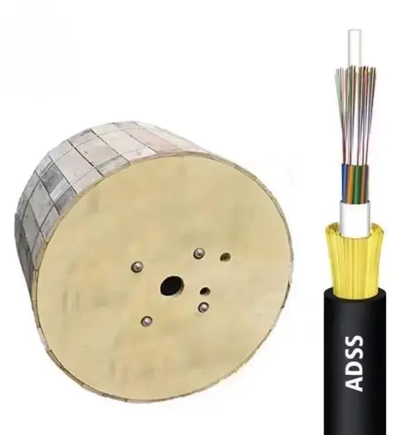 APT high quality ADSS  aerial  cable 12 24 48 72 96 Core Single Mode fiber optical cable single double jacket  aerial  cable