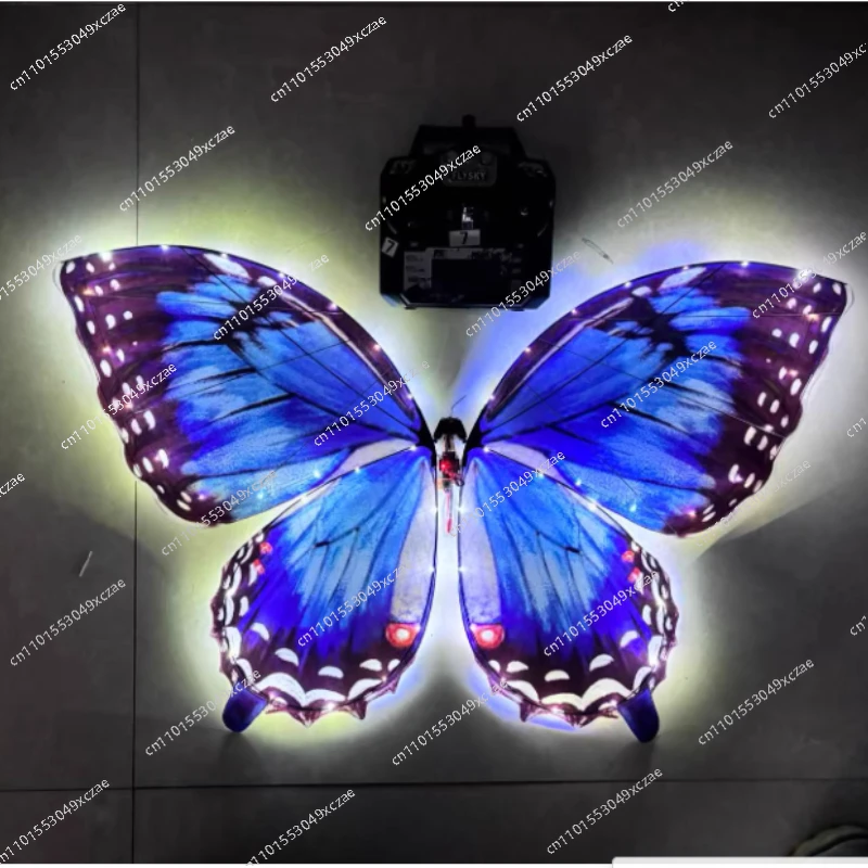 

Бионическая большая бабочка, способная летать, с подсветкой, готовый продукт, пульт дистанционного управления i6, свадебные кольца, аккумулятор 300 мАч.