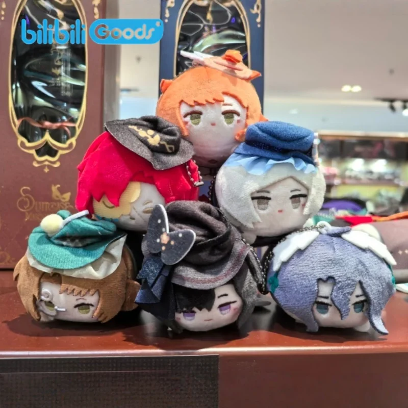 

Bilibili Goods Reverse 1999 Mask In The Box Character Plush Pendant Soft Stuffed Doll Bag Decoration For Anime Game Fans