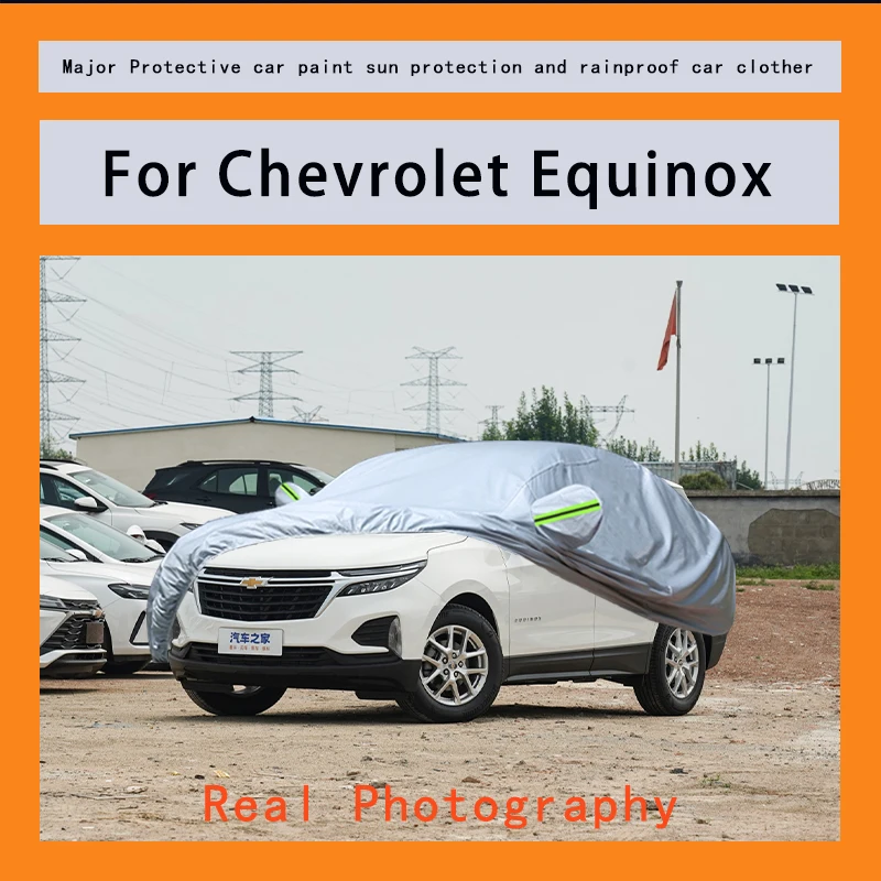 

﻿﻿For Chevrolet Equinox Car Covers Outdoor Waterproof Dustproof Sun Rain Snow Protection Thick Oxford Cloth Full Outer Cover