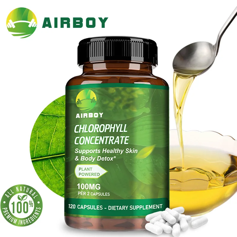 Chlorophyll Concentrate - Healthy Detox, Supports Skin Health, Antioxidant, Non-GMO