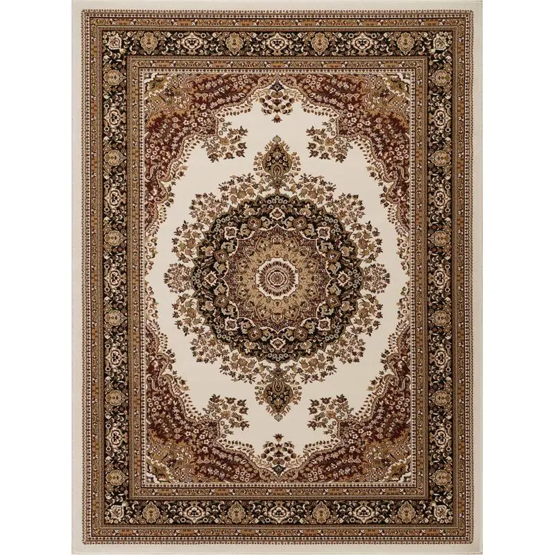 

Ivory 7 ft 10 in x 10 ft 6 in Area Rug for Home Décor