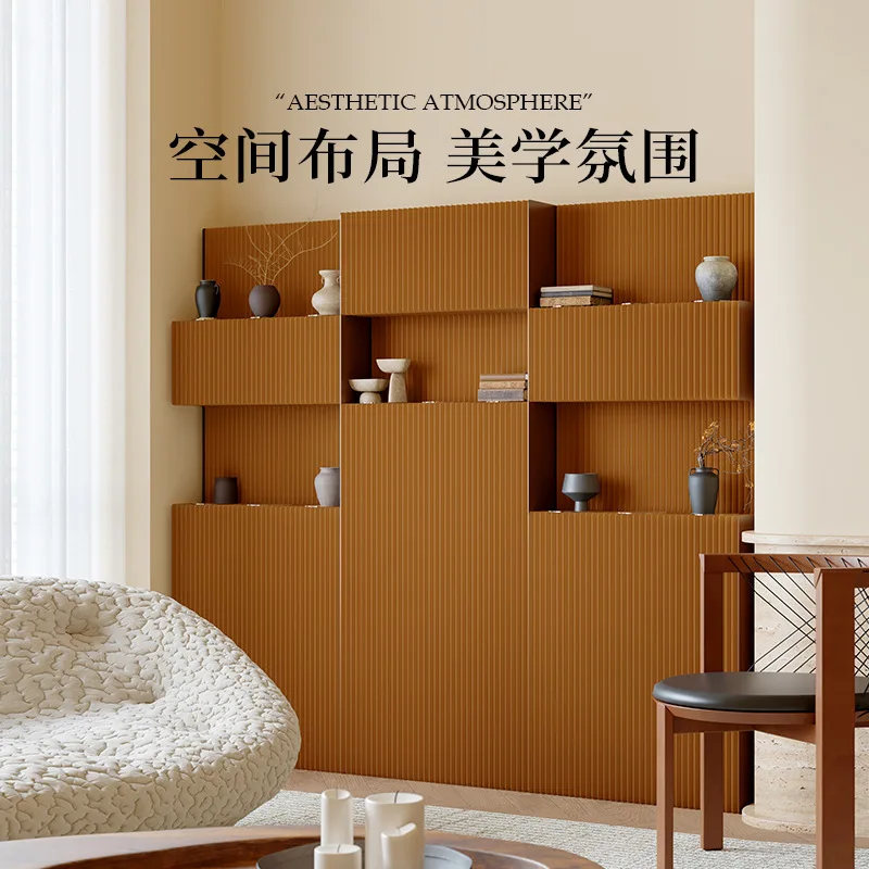 Paper Screen Partition Grid Paper Wall Office Furniture Baffle Commercial Fence Rack Display Rack Storage Rack