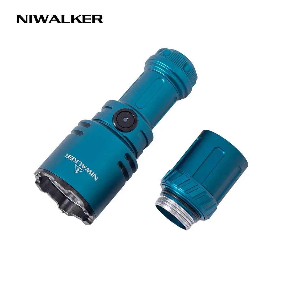 Linterna LED Recargable Niwalker N50S de Largo Alcance, Compacta y Portátil, 1750 lm