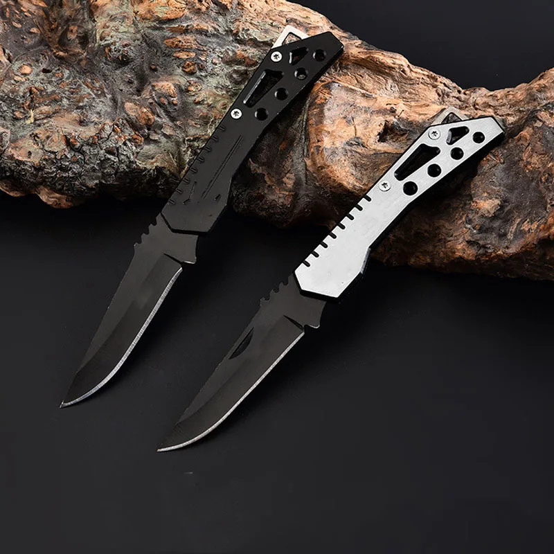 

Stainless Steel Camping Gear: Portable Keychain Fruit Knife, Outdoor Folding Knife, Toughbuilt