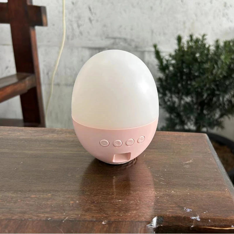 RGB luz noturna lanterna, alto-falante bluetooth, pequeno áudio, ruído branco, desktop de alta qualidade sono instrumento artefato, novo, 2023