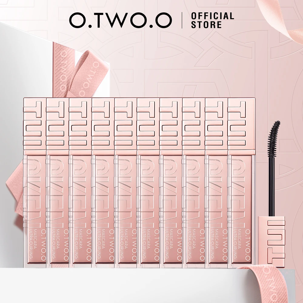 O.TWO.O-ボリュームのあるつけまつげマスカラ,厚くて速乾性の防水アイマスカラ