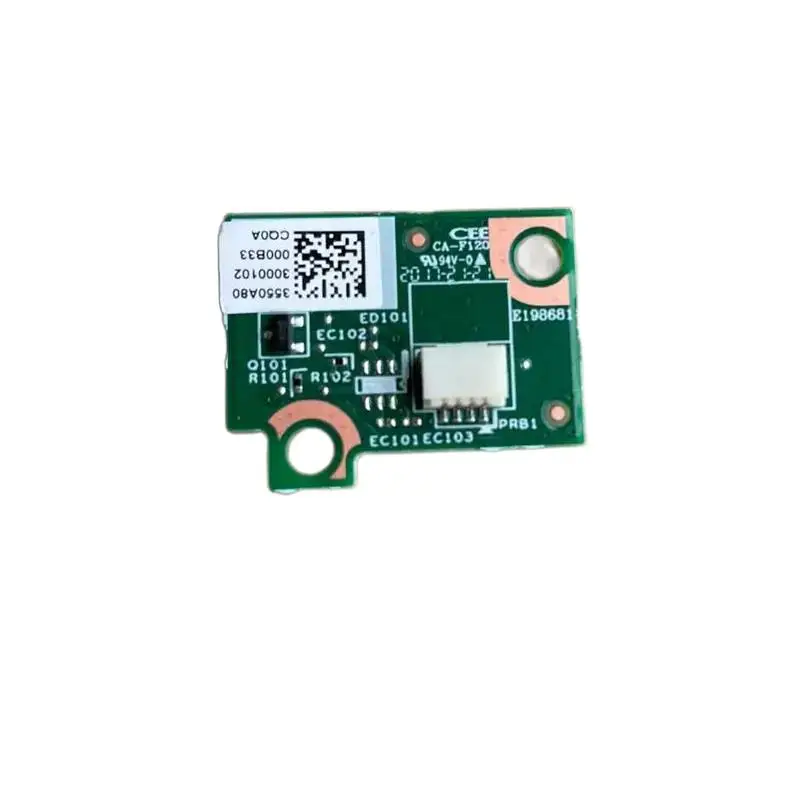 Placa de interruptor de botón de alimentación original para ordenador portátil de CD 17655-1 348.0a814. 0011