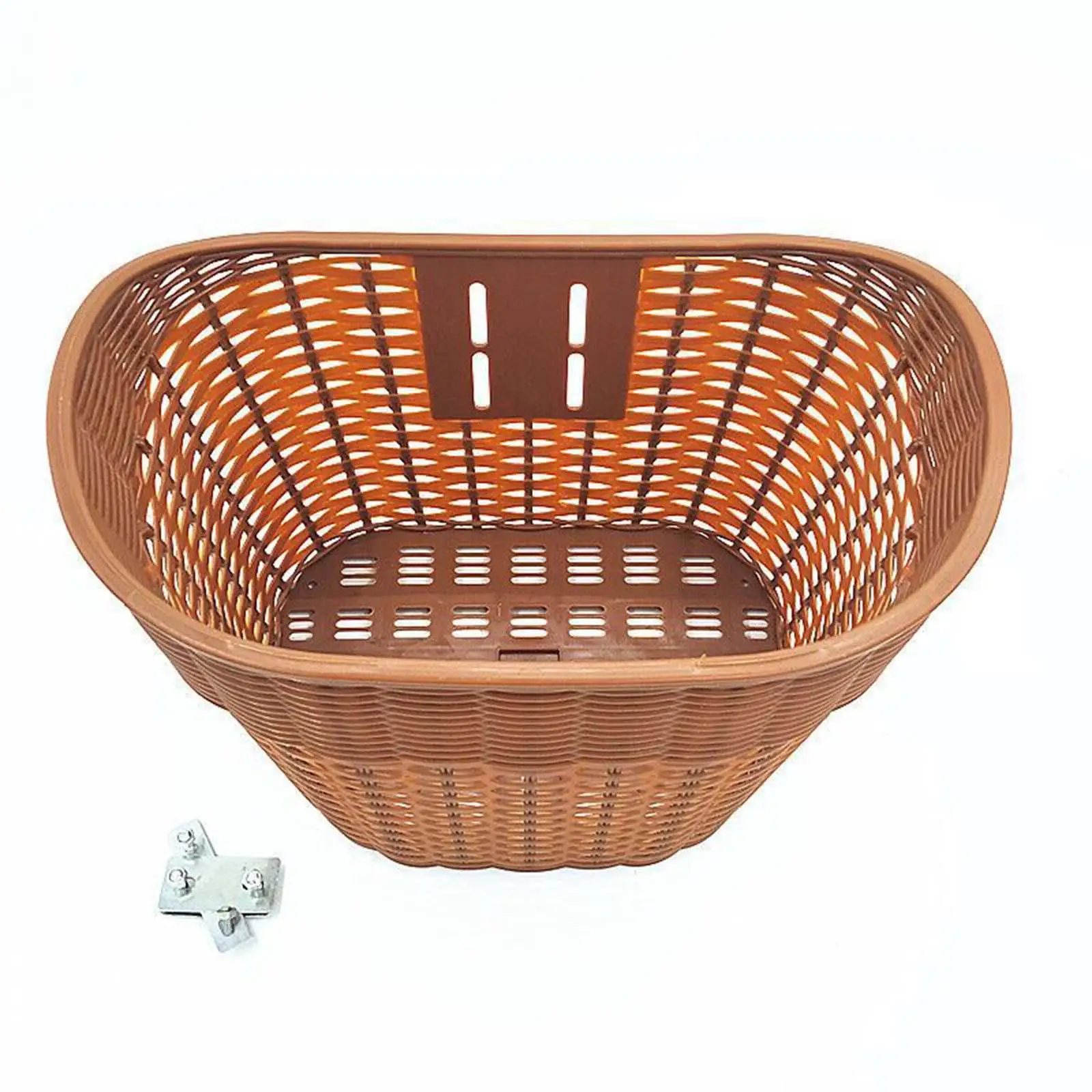 Bike Basket Removable Vintage Front Handlebar Basket for Women and Men