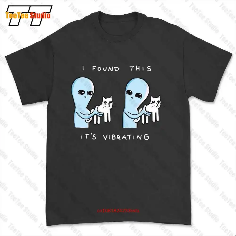 I Found This It'S Vibrating T-shirt Tee N7S2