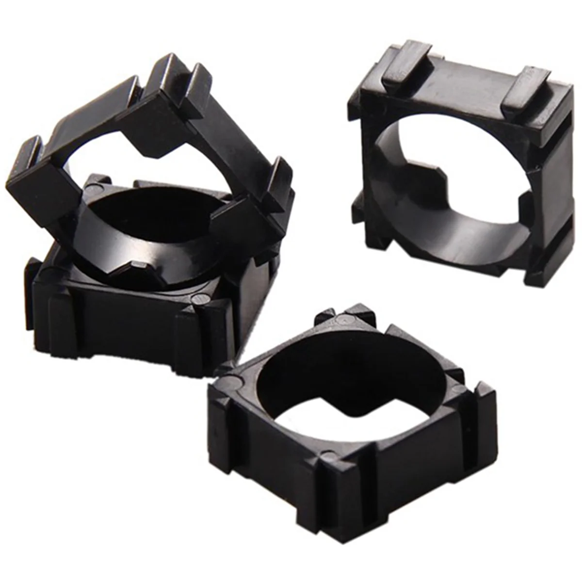 600Pcs Battery Bracket 18650 Anti Vibration Holder Bracket 22X22mm Lithium Batteries Support Stand