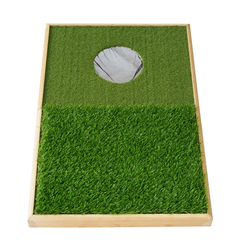 

Cutting rod practice net, set ball net foldable, solid wood practitioner