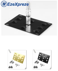 Front Bumper Tow Hook License Plate Mount Bracket Holder For BMW Toyota Honda BENZ AUDI LANSER Car Accessories