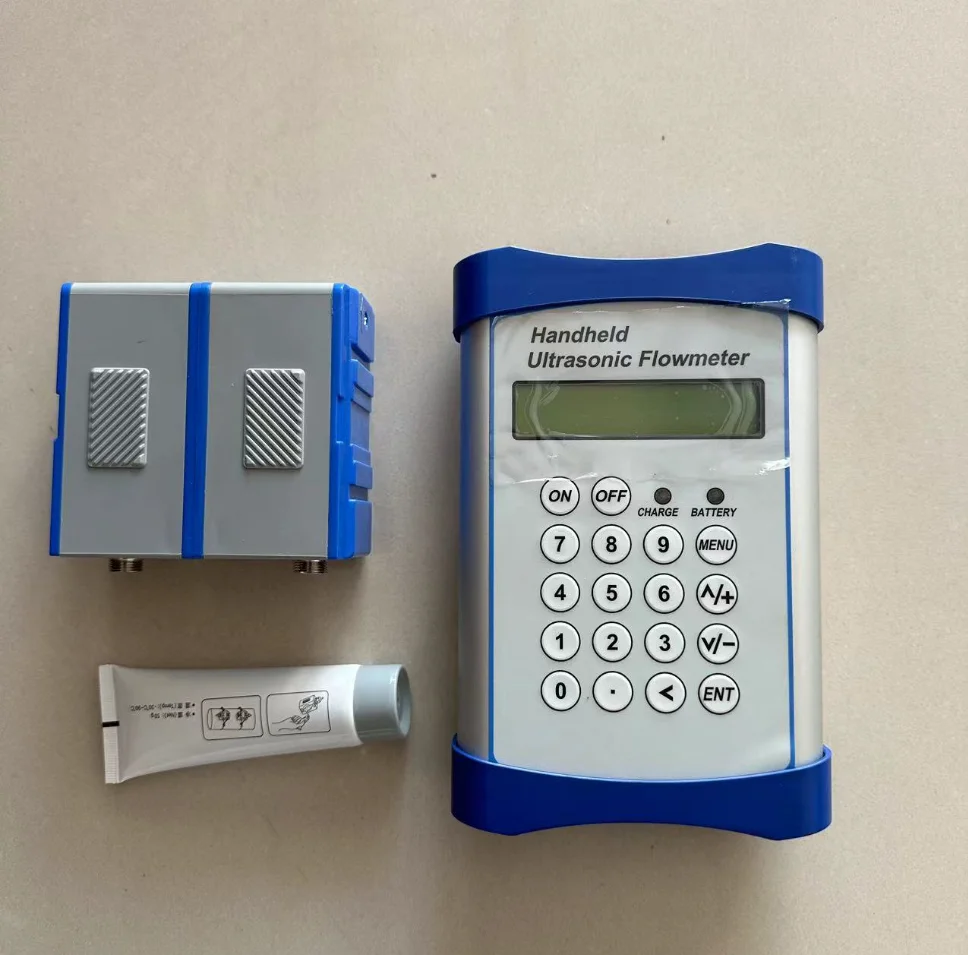 RS485 Modbus Portable High-pressure Water Ultrasound Flowmeter Tap Water Ultrasonic Flow Meter