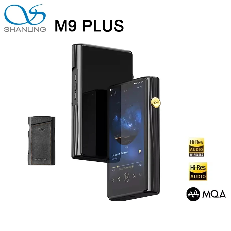 

SHANLING M9 PLUS MP3 Player Portable Music Player HiFi Hi-Res Audio MP3 Player Bluetooth 5.0 Android 10 2x AKM AK4191 DAC/AMP