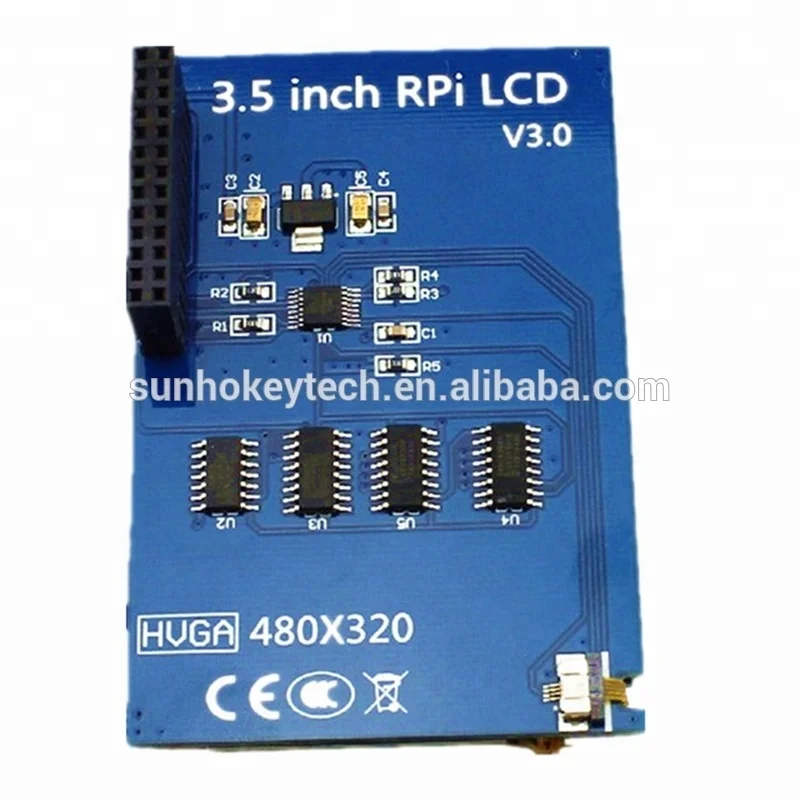 Hot Sale 3.5 Inch 480x320 TFT Monitor LCD Touchscreen Kit For Raspberry Pi B+/2B Raspberry Pi 3 Model B Touch Screen Display