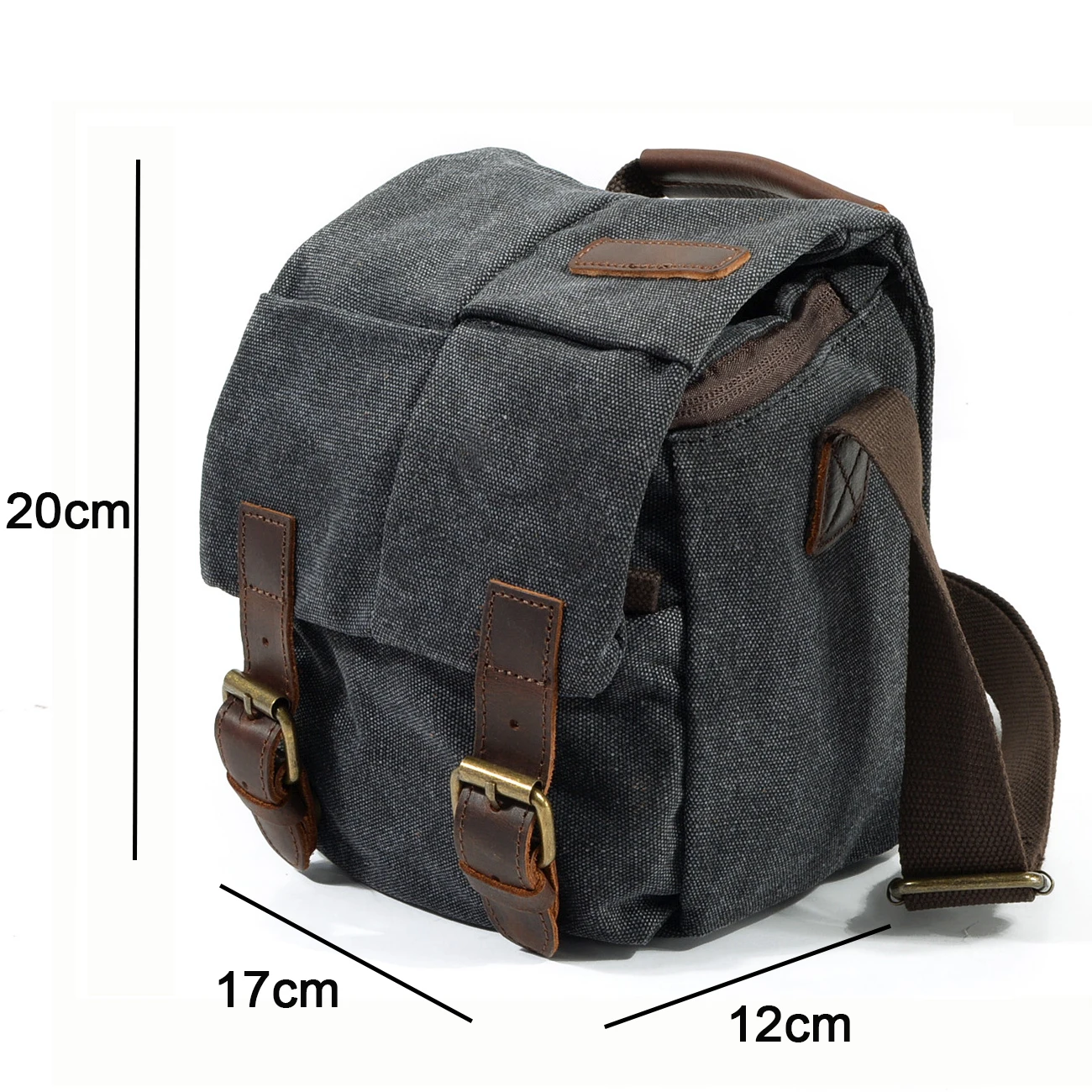 Vintage Canvas DSLR Camera Bag Shoulder Bag Camera Case For Canon Nikon Sony Lens Pouch Bag Waterproof Photography Bags