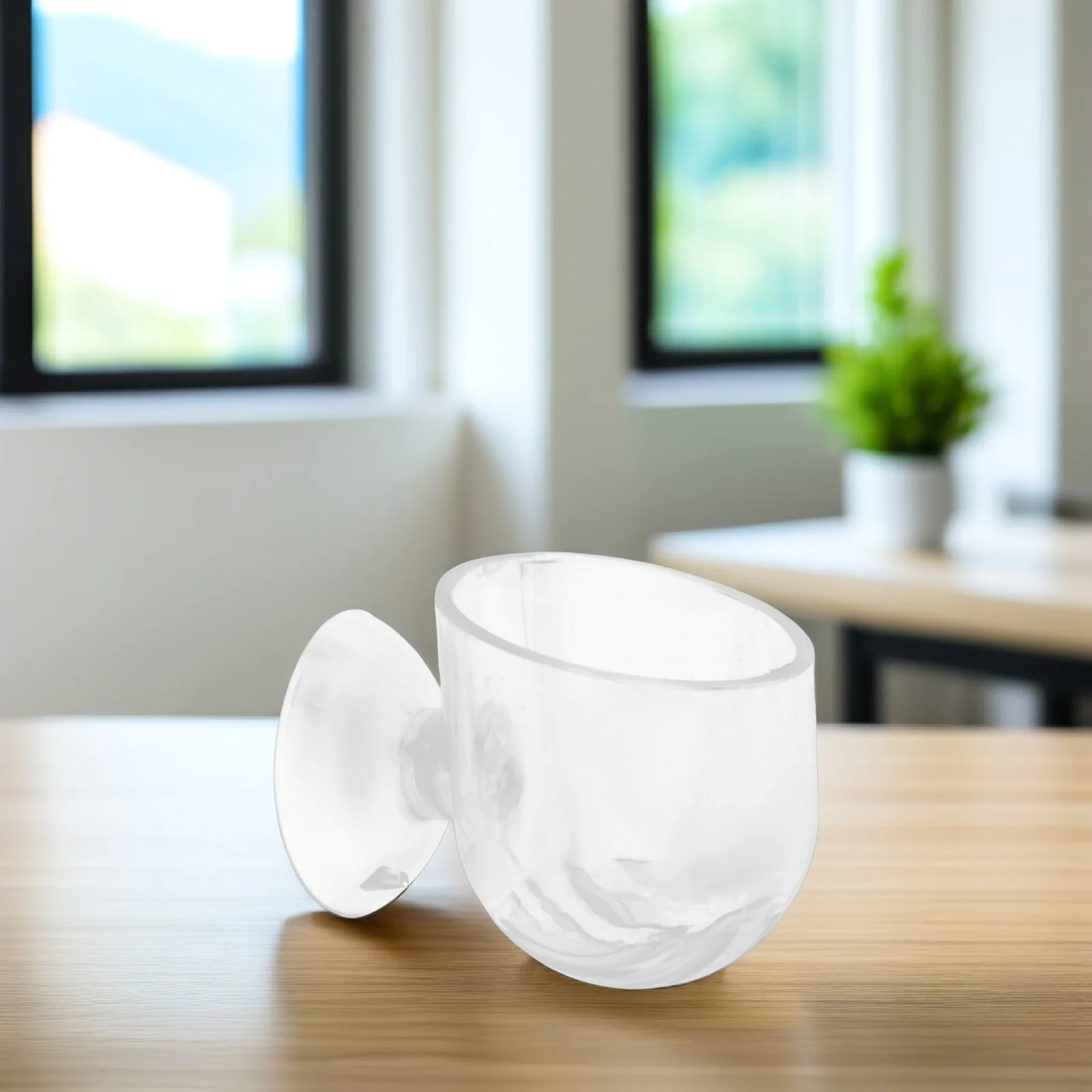 

4 Pcs Aquarium Flower Pot Fish Tank Planter Acrylic Plant Holder Cups Wall Mounted Water for Aquatic Plants