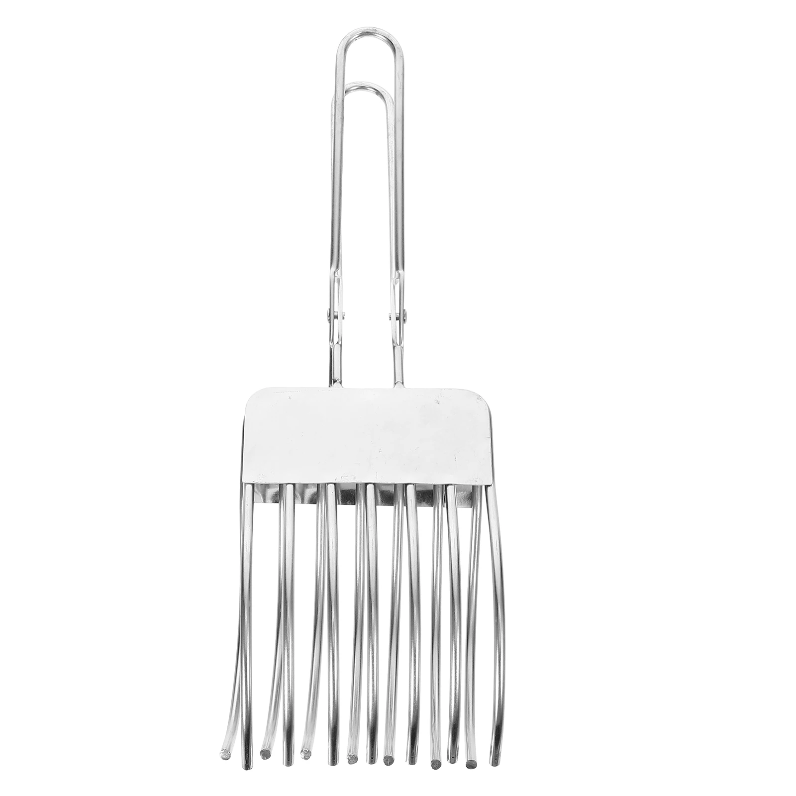 

Stainless Steel Roast Beef Slicing Tong Handheld Bread Slicer Cutting Tong Kitchen Grilling Cooking Tongs Tongs for Slicing