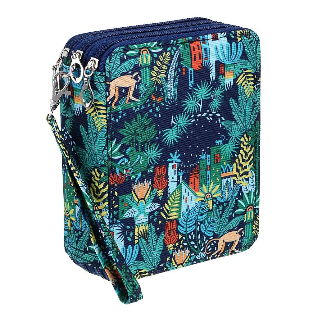

Stationery Pencil Case for Art Students, 78 Holes Art Painting Colored Pencil Storage Bag, Sketch Drawing Storage Pen Bag