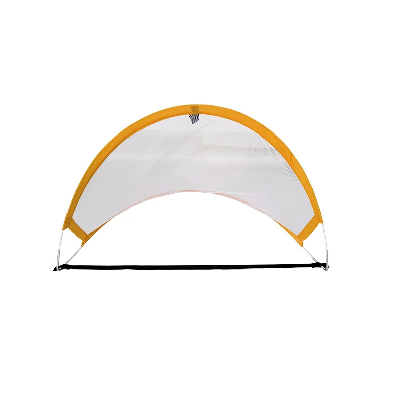 Mini equipo de entrenamiento de fútbol para niños, portería de fútbol emergente plegable portátil de 4 pies