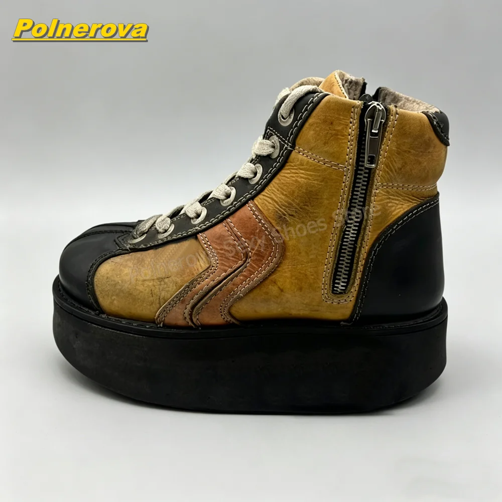 Women Vintage Color Block Plat – обзор и цена Street Fashion Vintage