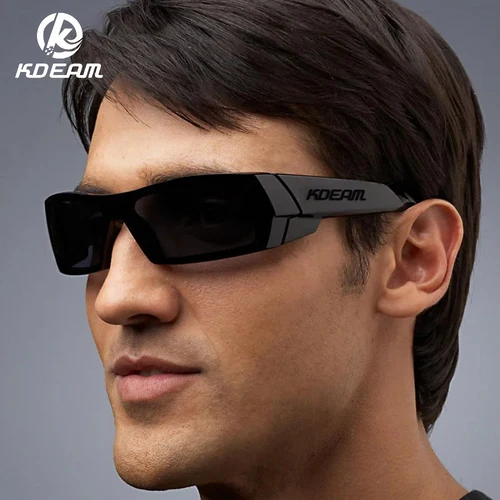 KDEAM gafas de sol polarizadas de moda para hombres y mujeres, gafas para deportes al aire libre, gafas de sol para viajes, pesca en la playa, gafas de sol coloridas UV400