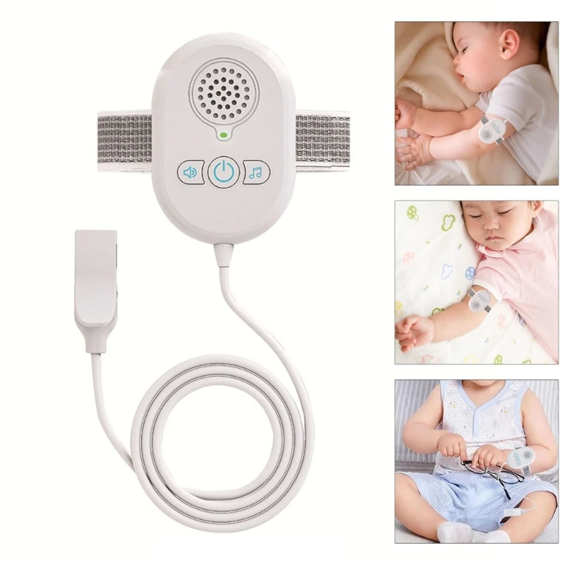 Kids Elderly Adult Bed Wetting Training Device Type C Rechargeable Night Urine Alarm with Loud Alarm & Vibration