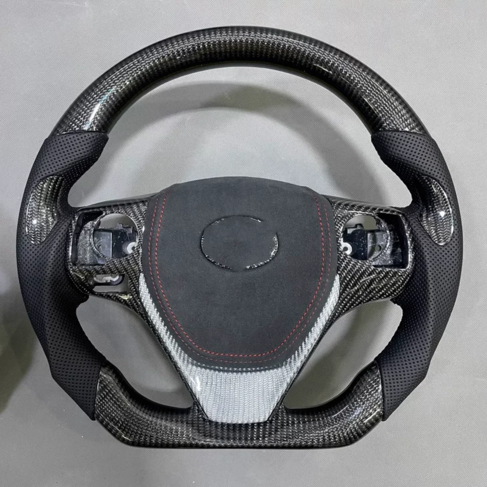 Suitable for six generation seven Kay forCamry steering wheel Highlanda Corolla Asia Dragon Crown RAV4 carbon fiber modification