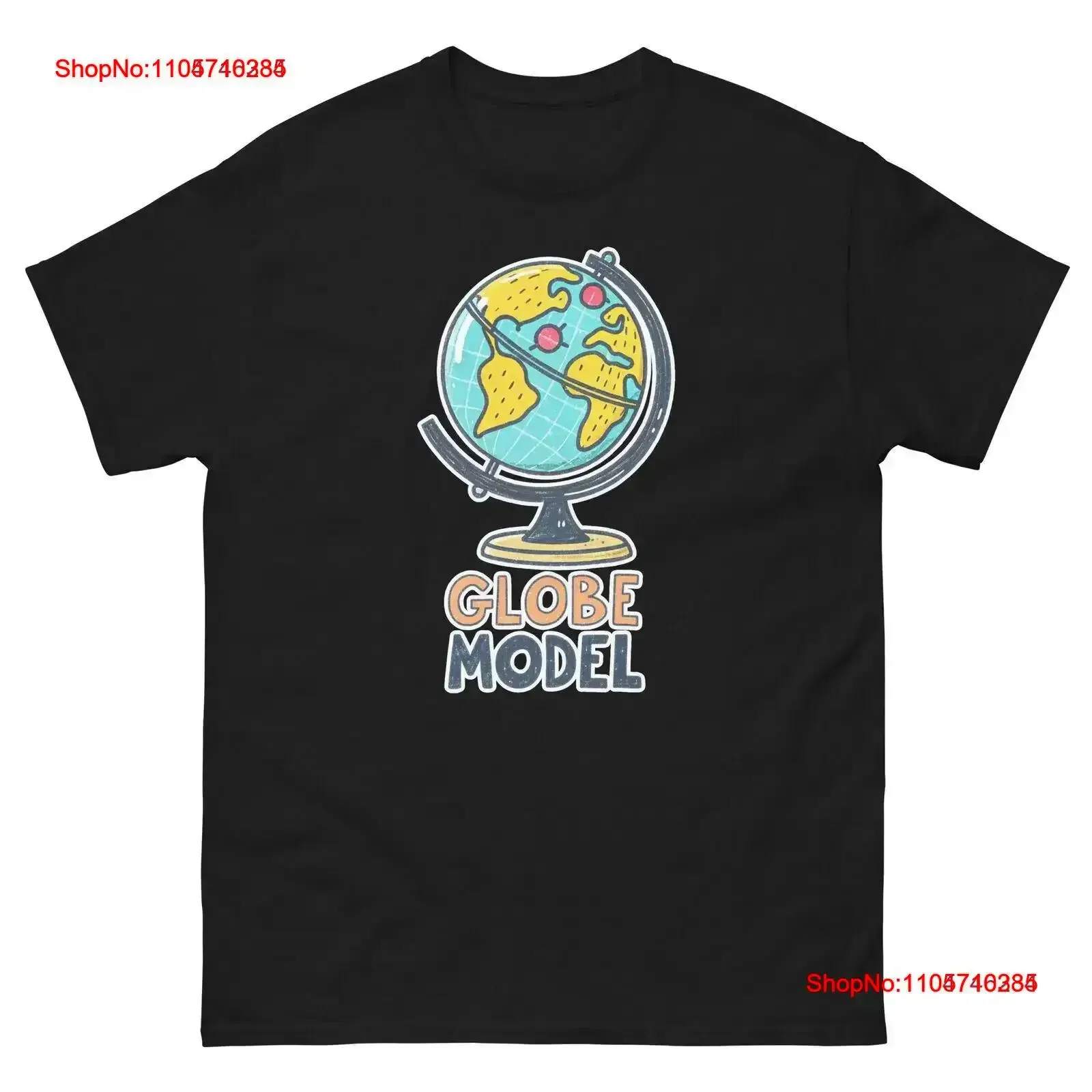 Globe Model School Classroom Object Office Teacher T Shirt vintage Washed Stylish Stretched Comfortable Versatile graphic