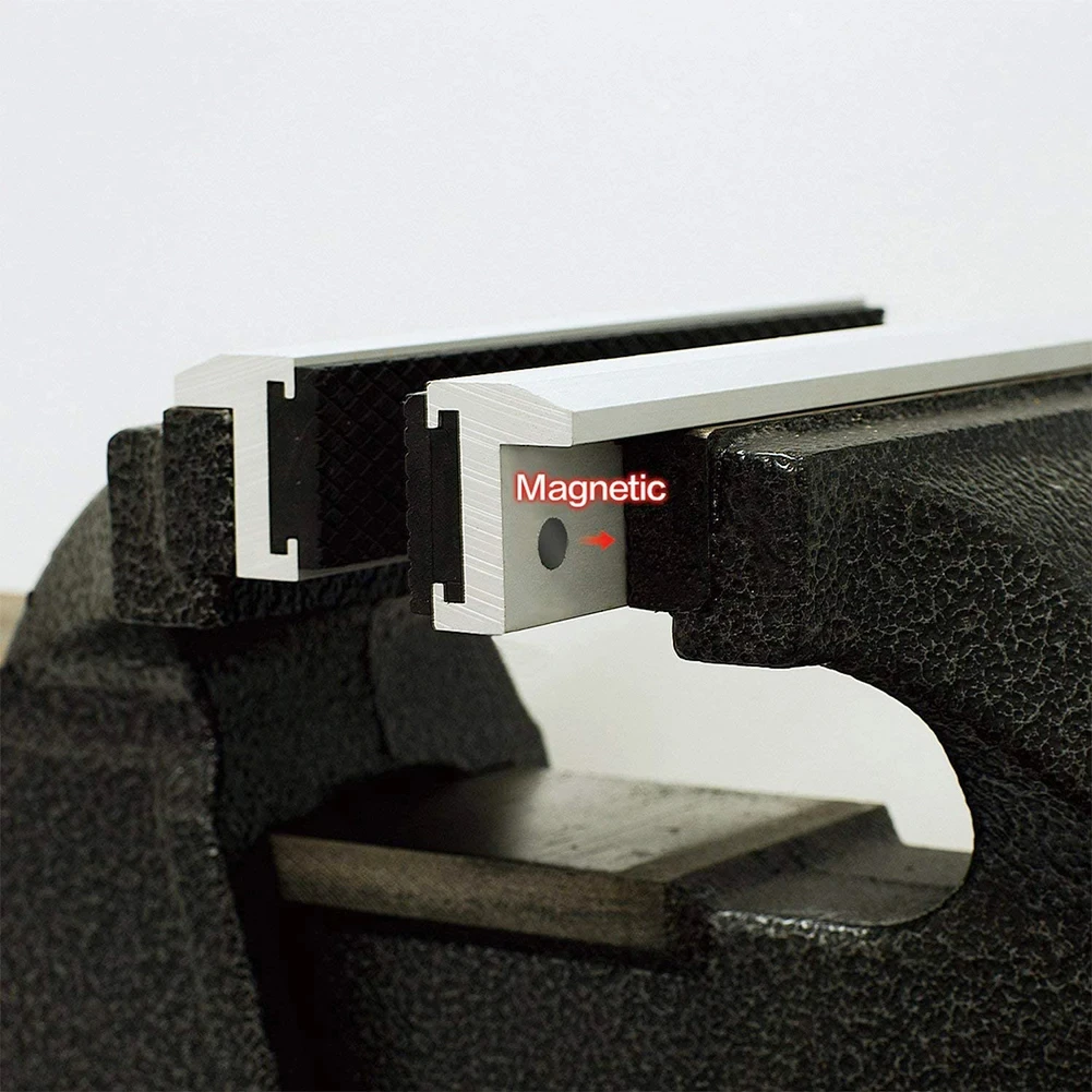 Schraubstock magnetische Schutzhülle 4-8 \'\'Backen schützen Abdeckung Aluminium legierung Gummi Handwerkzeuge Bank Schraubstock schutz Zubehör