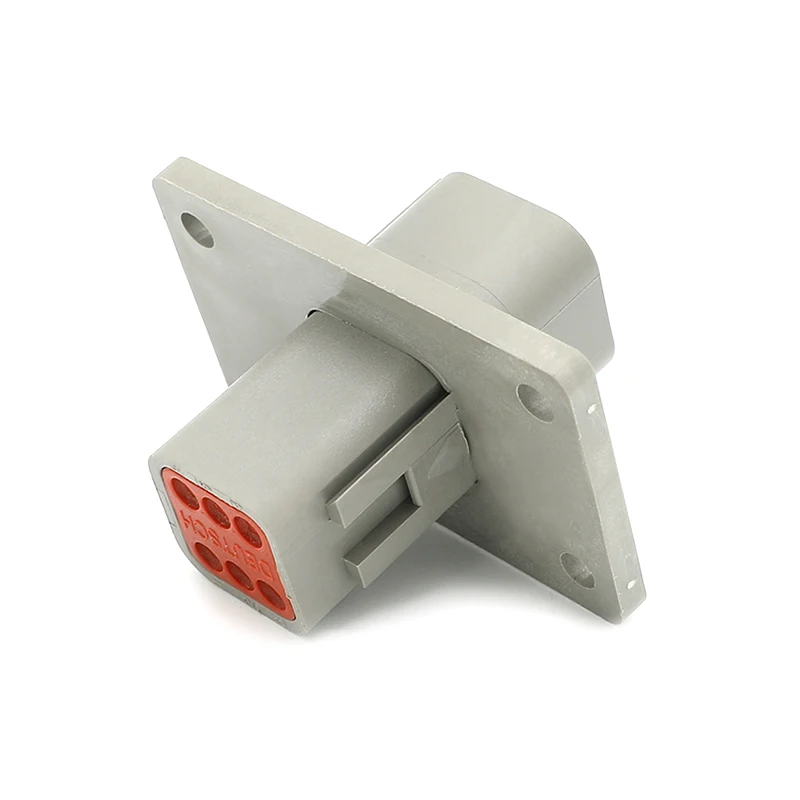 DT04-8P-L012 الألمانية موصل جديلة أسلاك السيارات ذكر المكونات 8 دبوس شريط مقاوم للماء شفة مع محطة الذكور 1060-16-0122