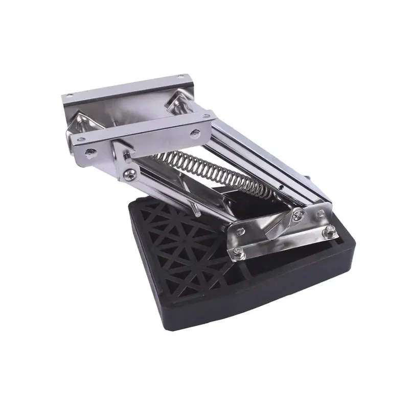 ISURE MARINE Adjustable Outboard Motor Bracket Stainless Steel Boat Mount Kicker Auxiliary 7.5-20 for 2 Stroke Motors
