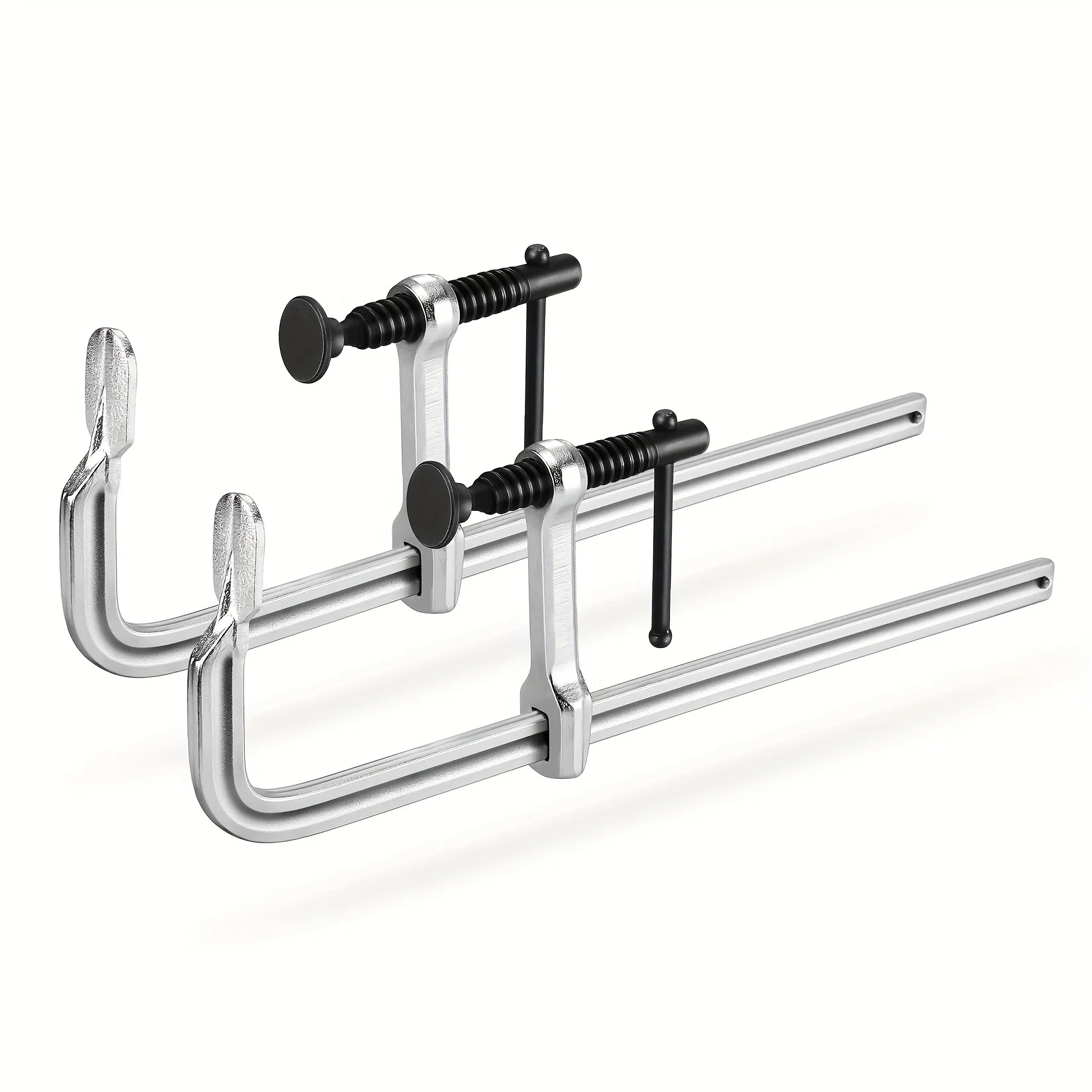 Bar Clamps, 12 Inch Light-duty Drop Forged Steel Bar Clamps For Woodworking And Welding,Woodworking Clamp 2 Pack