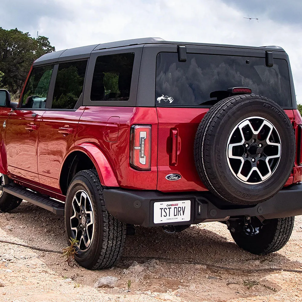 Funny Bucking Kicking Horse Vinyl Sticker, Waterproof Die Cut Decal, Auto Bumper Decor for Ford Bronco Exterior Styling