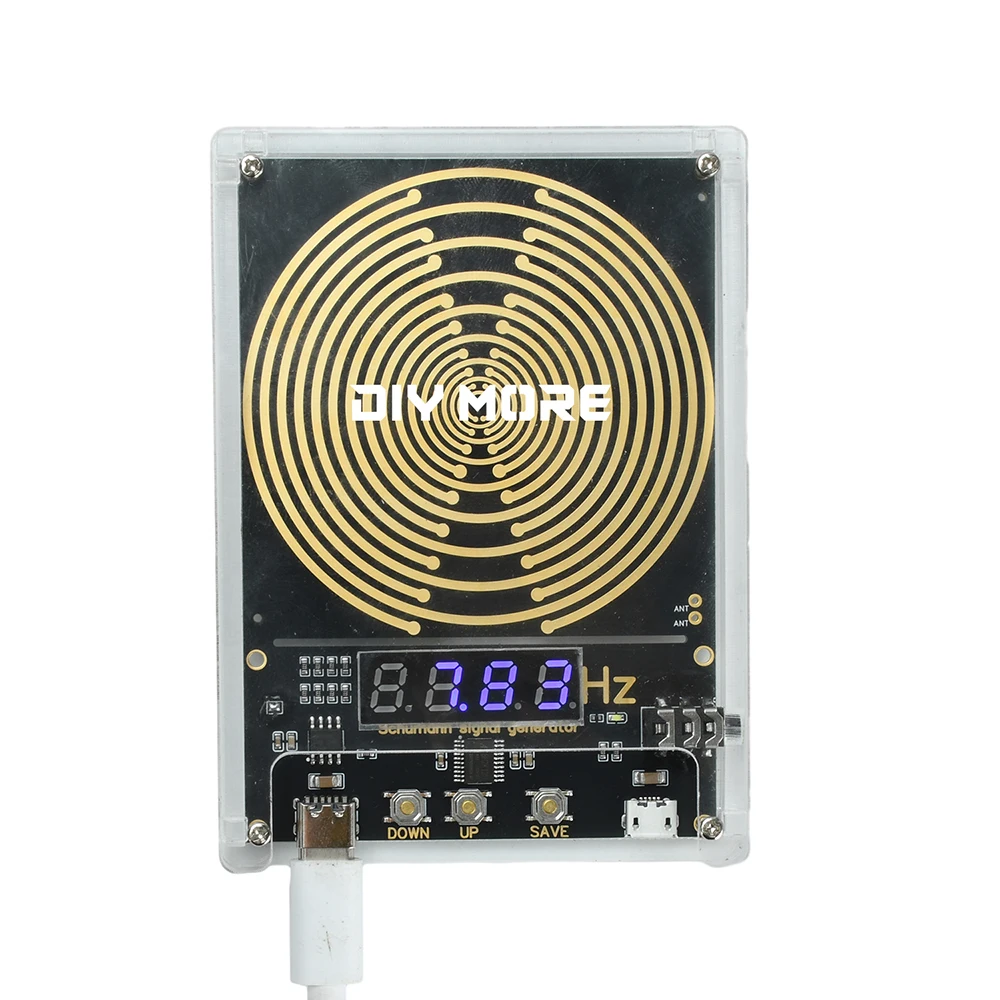 7,83 Hz Schumann-Wellen-Generator DC5V 0,01-99999 Hz Einstellbare Frequenz Schumann-Sinuswellen-Signalgenerator Typ-C-Schnittstelle – Detail 11