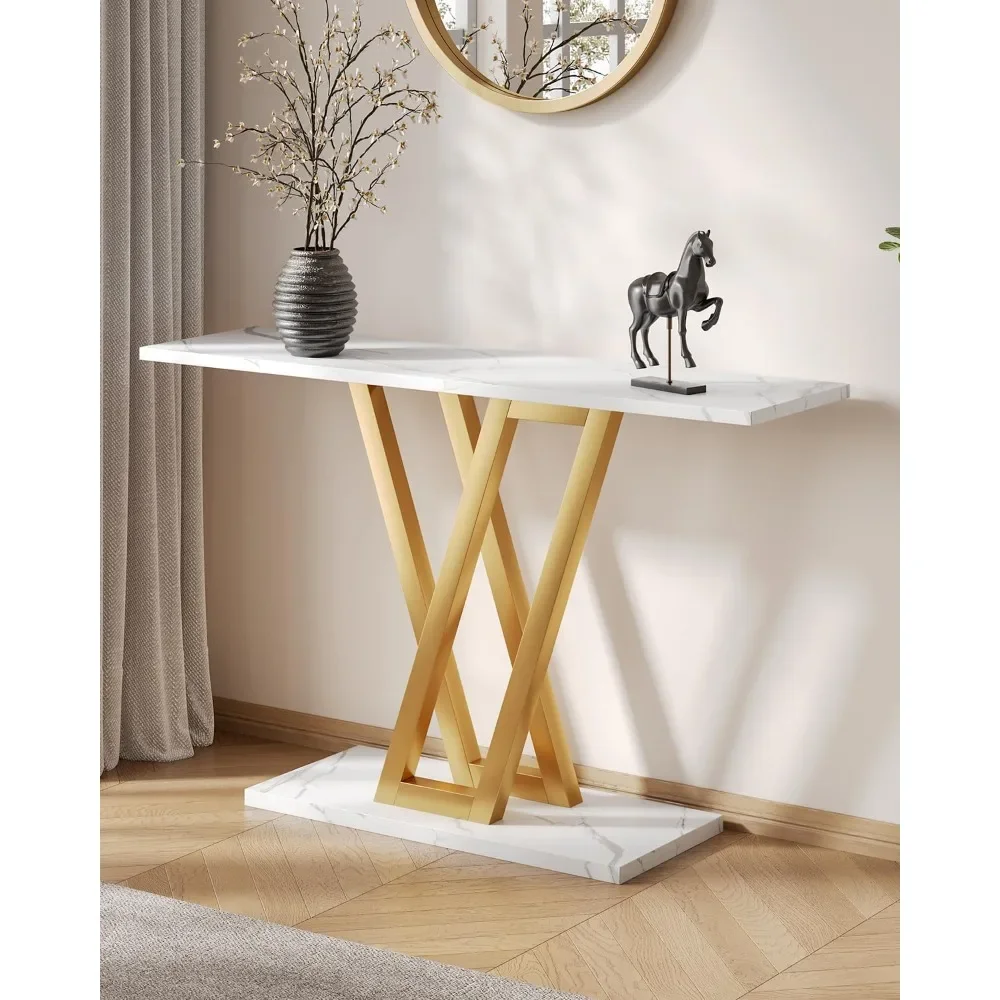 Console Table Hallway Table for Entryway 43 Inch Sofa Table Entryway Tables for Living Room