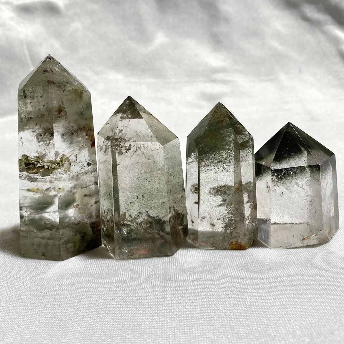 Natural High Quality Garden Quartz Crystal Tower Reiki Healing Energy Home Decor Meditation Gem Crystal Tower Gift