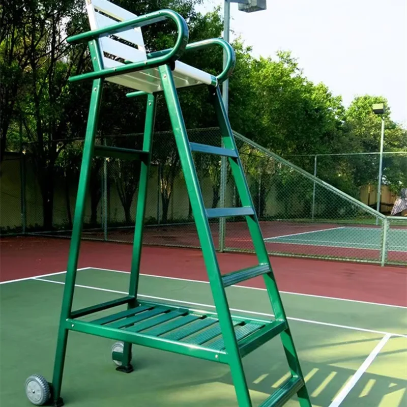 Стул для теннисного двора, стандартное кресло для судей международных соревнований, алюминиевое кресло для судей