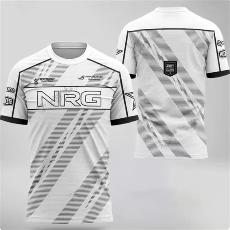 T-shirt de compétition NgazTeam VALORANT pour homme, été, conduite rapide, respirant, manches courtes, jeu Esports, nouveau, 202