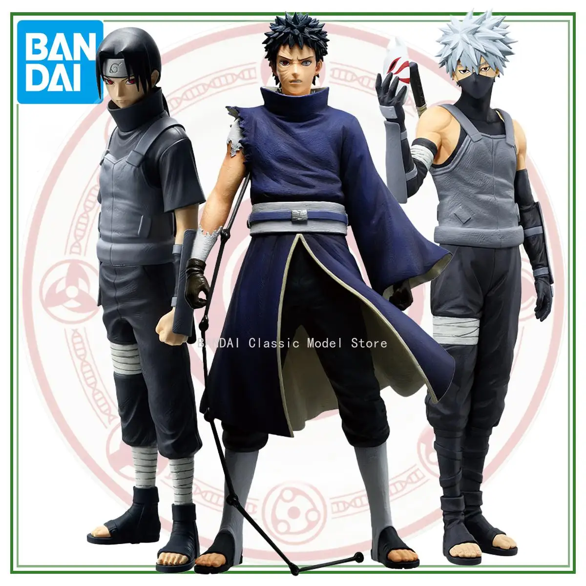 

Official Version Bandai Banpresto Ichiban Kuji Naruto Uchiha Itachi Uchiha Shisui Uchiha Obito Anime Model Temple In The Clouds