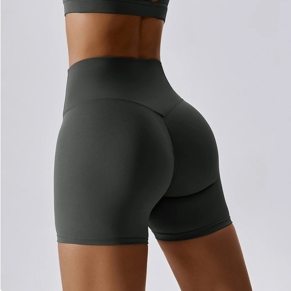 

Sexy Women Leggings High Waist Butt Lift Shorts Scrunch Butt Yoga Pants Running Fitness Cycling Shorts Gym Workout Running Pants