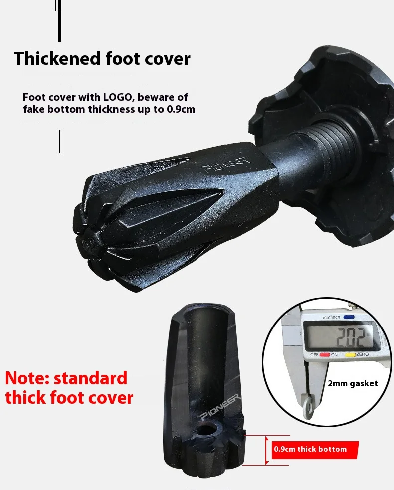 トレッキングポール衝撃吸収折りたたみ式超軽量ハイキングポール屋外キャンプ登山バックパッキングや旅行に最適