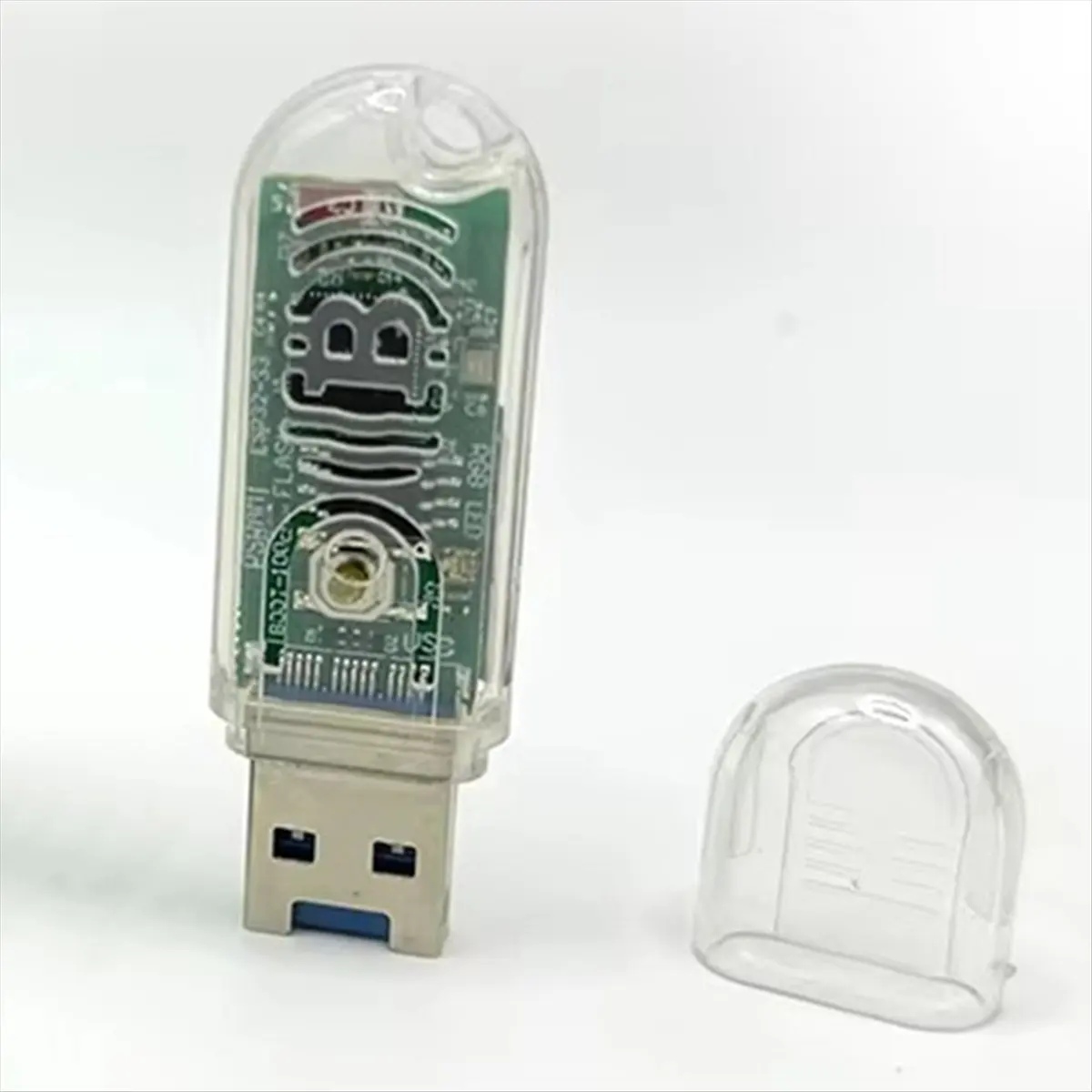 سبتمبر. آلة تعدين USB صغيرة NerdMiner V2 74KH/S USB BTC جهاز تعدين التشفير منفرد اليانصيب مينر BTC منفردا التعدين مع العرض