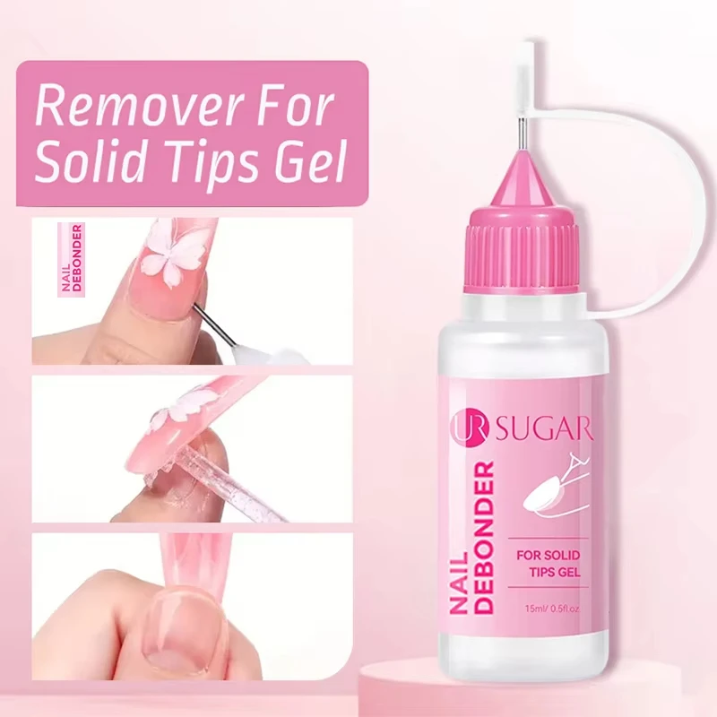 1/2 pièces Tube applicateur pour dissolvant de vernis à ongles, dissolvant de colle solide, dissolvant de colle UV, dissolvant de vernis à ongles doux et non irritant