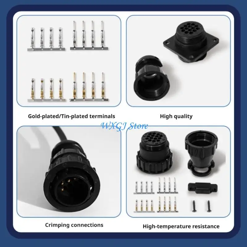 37JE Car Motorcycle Wiring Terminal Set Electrical Tool for Starting System Repair